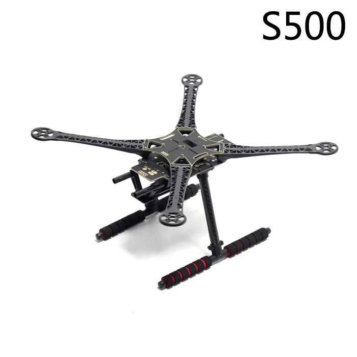 S500 500 мм Печатная плата многовинтовой воздушной рамы комплект с посадочным механизмом или выдвижной занос для FPV квадрокоптера SK500 обновлено