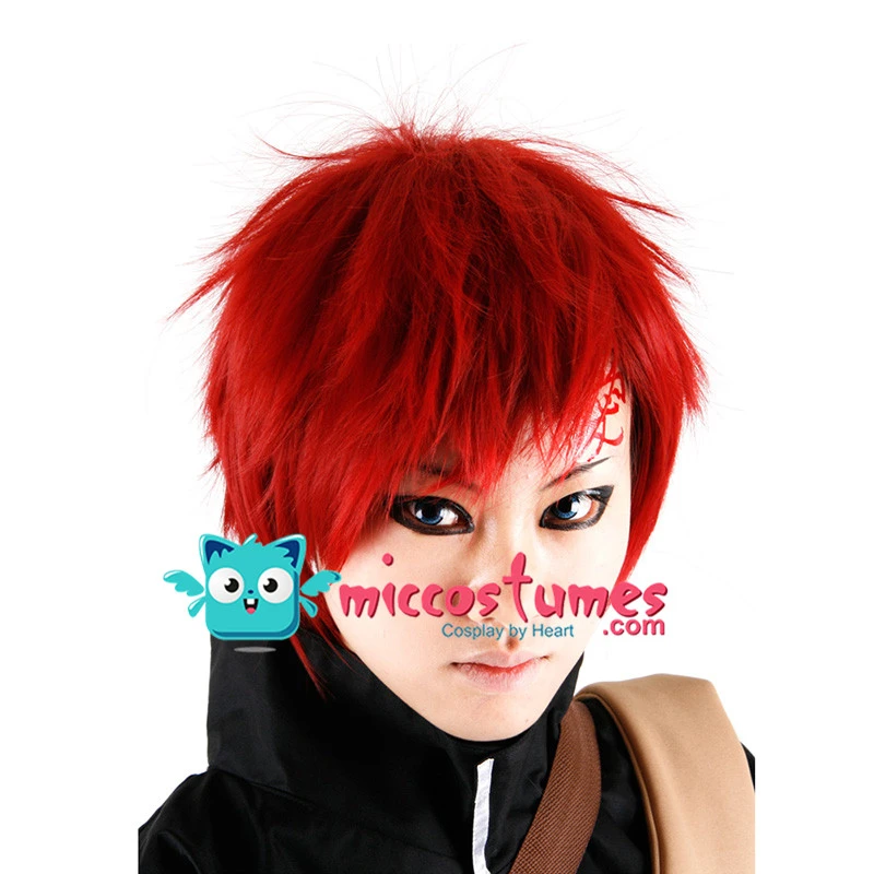 合成かつらナルト 疾風伝我愛羅コスプレかつら Aliexpress