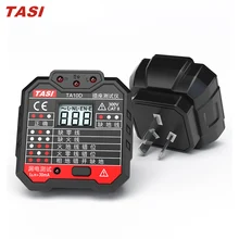 Розетка тестер розетки полярность цепи детектор напряжения настенный выключатель Finder RCD тест 48V~ 250V