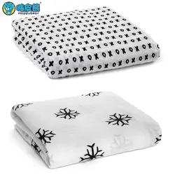 Муслиновое одеяло для новорожденных, высокое качество, детское Хлопковое одеяло для сна, мягкое детское банное газовое полотенце 120*120 см