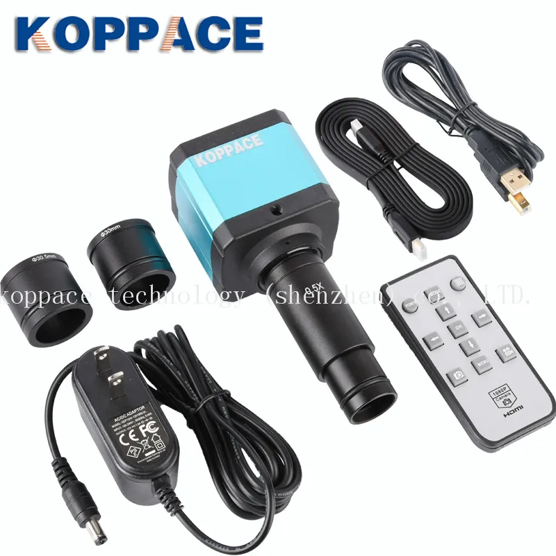 

KOPPCE 14 million pixel HDMI microscope camera, electronic digital eyepiece mobile phone maintenance microscope camera