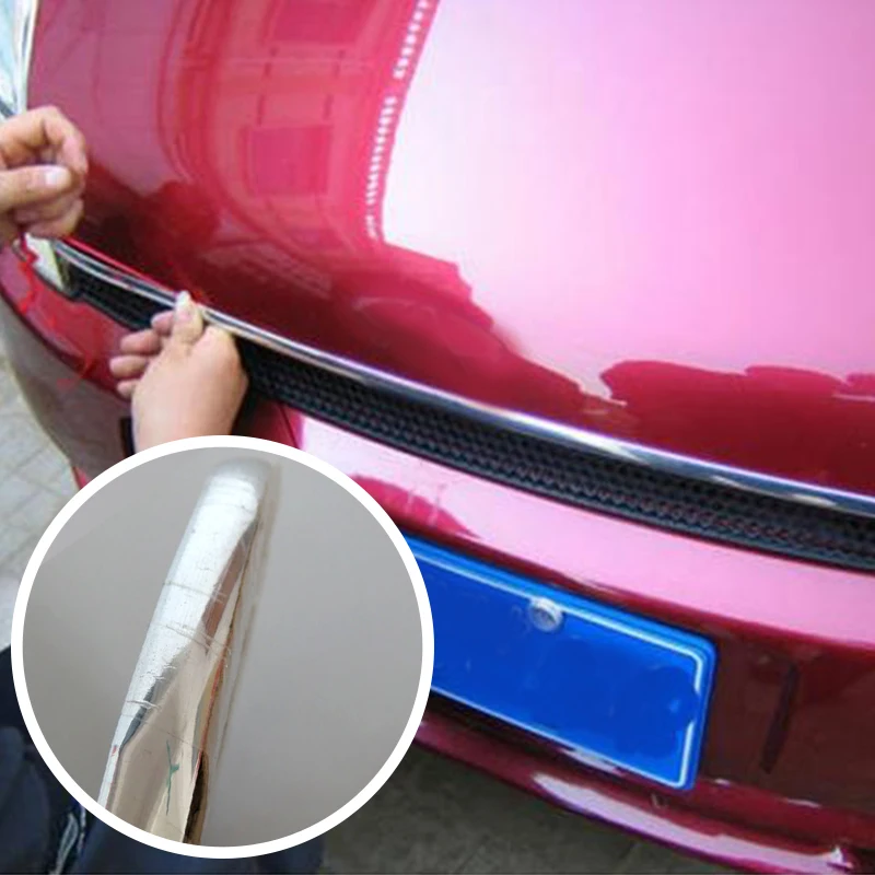 20mmx6500mm Car Chrome Adhesive Sticky Detail Edging Styling Moulding