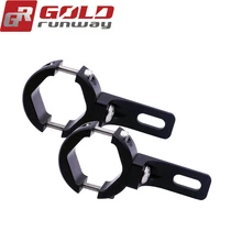 GOLDRUNWAY Монтажный кронштейн фар мотоцикла головной светильник держатель лампы Регулируемый 24-35 мм зажим для крепления вилки