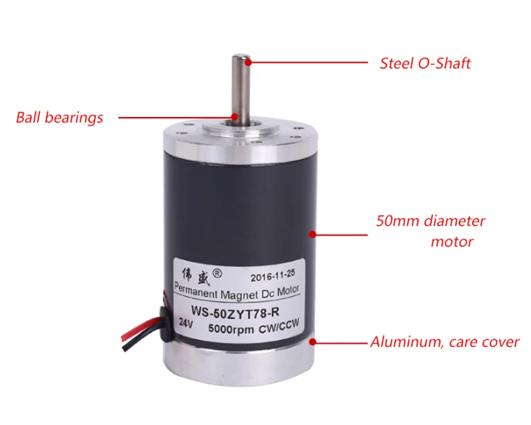 50ZYT78-R двигатель постоянного тока 12 V/24 V небольшой мотор/регулятор скорости вращения постоянного тока мотор/высокоскоростной мотор постоянного тока