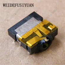 x10PCS 3 5 mm Laptop Audio Jack for Lenovo B480 V480C B490 M490 M495 M490S Audio connector Headphone jack