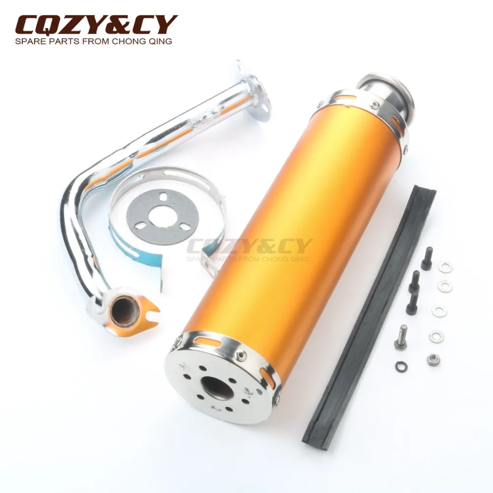 Высокопроизводительная выхлопная труба для скутера Adly Silver Fox 50 AirTech Super Sonic TB Thunder