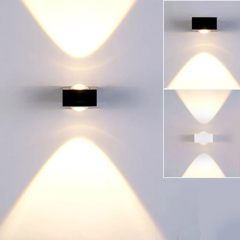 

8PCS Modern Minimalist LED Aluminum Wall Lamp 5W 10W AC220V 110V Aisle Bedroom Light Bedside Wall Lamp Outdoor Waterproof