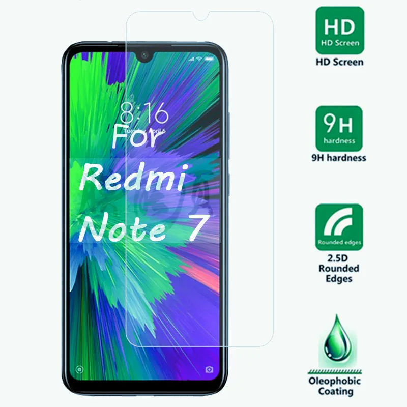 Закаленное стекло для Xiaomi Redmi Note 7 6 5 4 Pro Защита экрана Xaomi Xiomi 6A K20 Go S2 Защитная