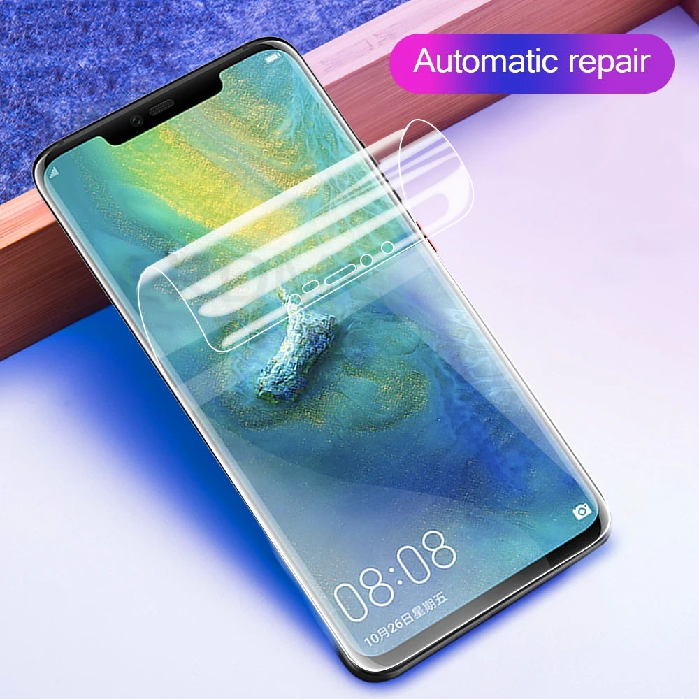 Мягкая Гидрогелевая пленка для Huawei Mate 20 Pro Mate20 Lite Защитная экрана не закаленное