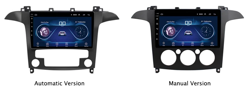 Flash Deal 9inch IPS and 2.5D Touch Screen Android 8.1 Car DVD GPS Navigation for Ford S-Max Galaxy 2007 2008 Radio Audio Stereo 10