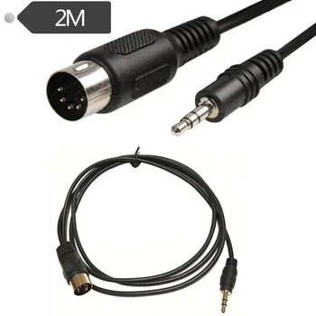 

5 Pin Din Plug To 3.5mm Stereo Jack Plug Audio Cable 2m