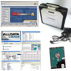 2019 Alldata 10,53 Toughbook cf30 cf 30 Митчелл на demand5 ноутбук 4 gb CF-30 последний авто ремонт программного обеспечения 1 ТБ hdd готовая к применению pc