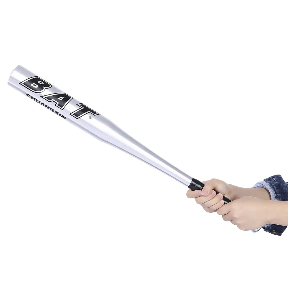 WHITE 25 INCH Бейсбольная бита Спорт на открытом воздухе сплав алюминий самообороны оружие безопасности высокая твердость выносливость Профессиональный дропшиппинг - Цвет: WHITE 25 INCH
