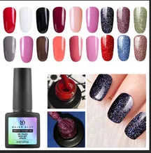 Gel unha polonês de base e top coat não é facilmente riscado Nail Polish Set Long-Lasting Indolor Polonês Unhas de Gel cola UV LED Y612(China)