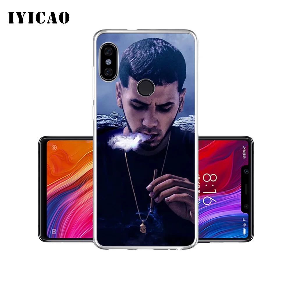 IYICAO Anuel aa Ozuna Мягкий силиконовый чехол для телефона в стиле хип хоп Xiaomi Redmi 4A 5A 6A Note 7
