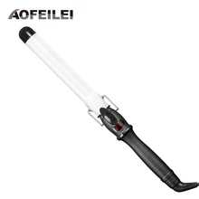 AOFEILEI Professional Hair Curling Iron Ceramic Electric Hair Curler iron Hair Waver Curlers Rollers Wand Styler Styling Tools automatic ion perm ceramic hair curler smart rotator hair curling iron wand lcd hair waver curlers styling tools