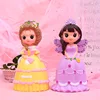 Home Decor Bedroom Cute Cartoon Princess Piggy Bank Unicorn Doll Coin Box for Money Safe Saving Bank Kid Baby Girl Birthday Gift 2