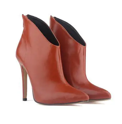 

women's autumn shoes quality boots pointed toe ultra high heels boots single boots thin heels boots