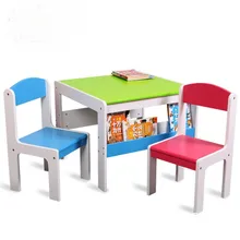 Наборы детской мебели из цельного дерева, детский стул+ стол для учебы,, можно настроить 60*60*48 см, 16 кг, горячая новинка