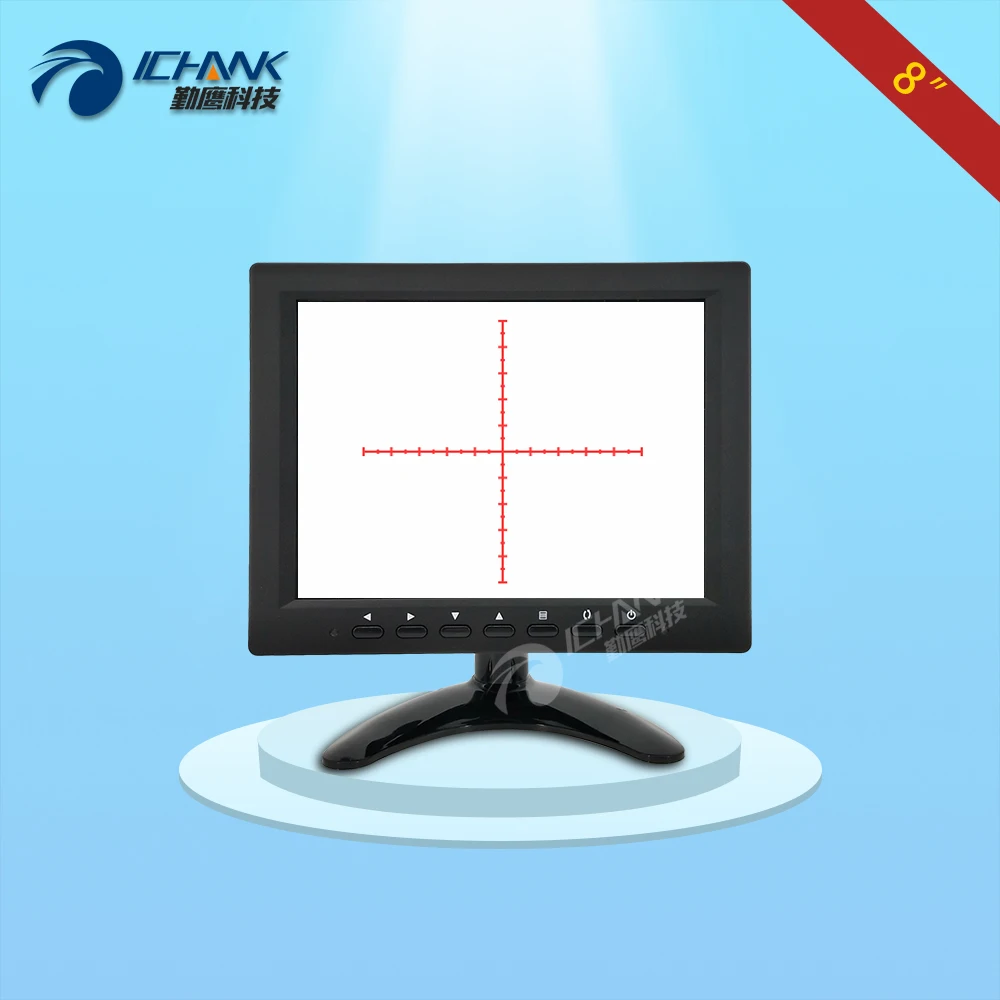 ZB080JN-S12/8 inch 800x600 Portable Industrial PCB Board Microscope Cross Scale Line Movable LCD Monitor Display With AV BNC VGA ZB080JN-S12/8 inch 800x600 Portable Industrial PCB Board Microscope Cross Scale Line Movable LCD Monitor Display With AV BNC VGA