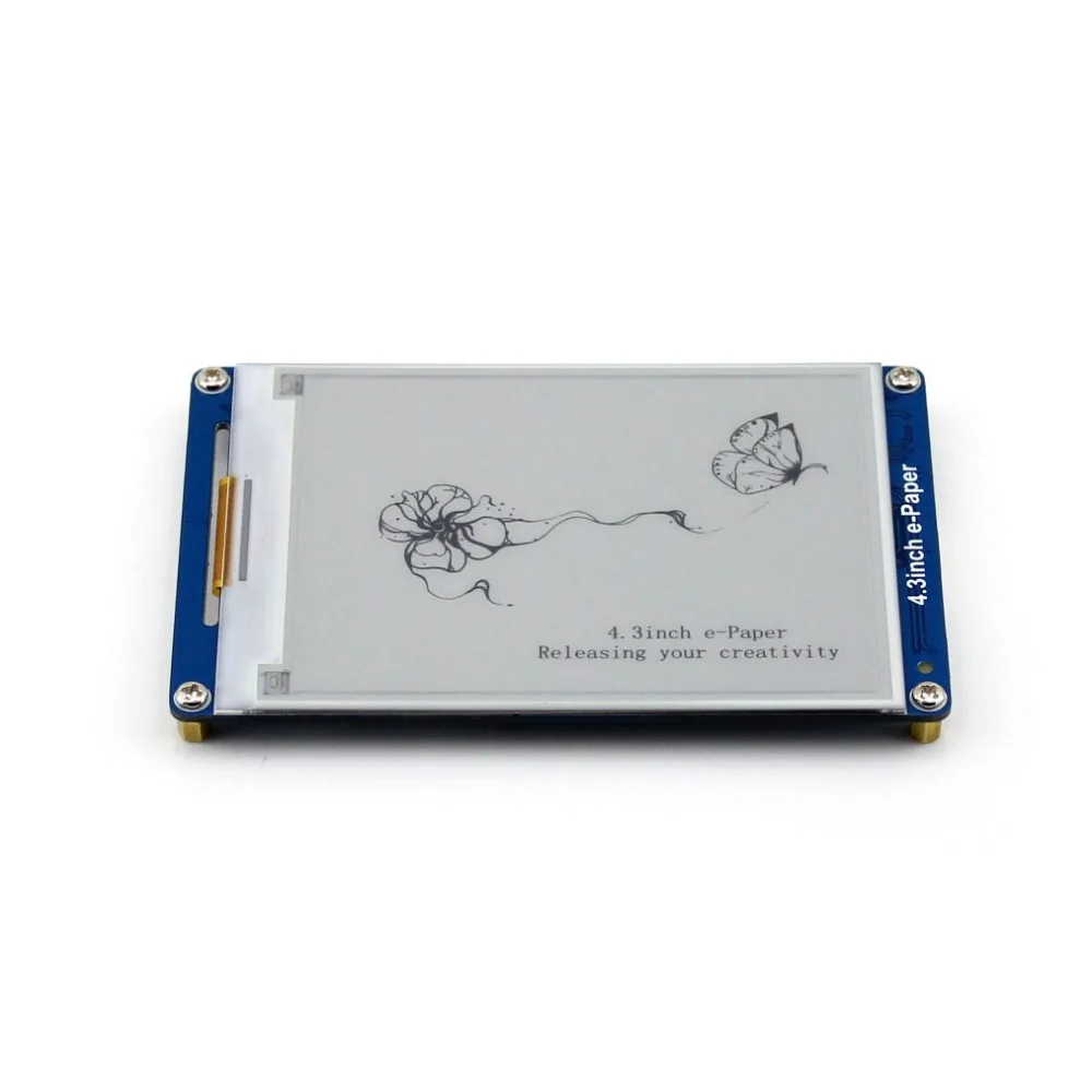 ShenzhenMaker магазин 4 3 дюймовый e Paper UART модуль E ink ЖК дисплей разрешение 800x600 серый