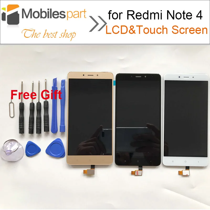 imágenes para Pantalla LCD para Xiaomi Redmi Nota 4 Nuevo Accesorios de Reemplazo LCD + Pantalla Táctil para Xiaomi Redmi Nota 4 Pro Primer imágenes para Pantalla LCD para Xiaomi Redmi Nota 4 Nuevo Accesorios de Reemplazo LCD + Pantalla Táctil para Xiaomi Redmi Nota 4 Pro Primer