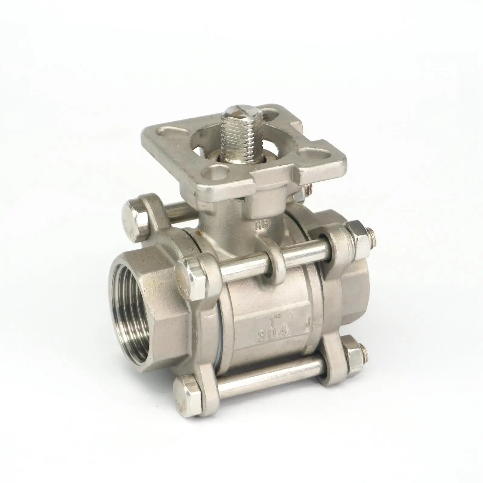 DN20 3/" BSP внутренняя резьба 304 Нержавеющая сталь(1 вещь) шаровой клапан управления подачей масла водный и воздушный дисплей 229 фунтов на квадратный дюйм