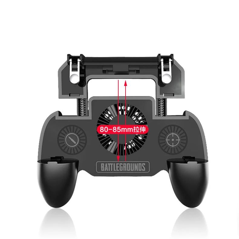 Mobile Phone L1R1 Controller Holder with Cooling Fan Dzhostik for Phone smartphone games triggers f