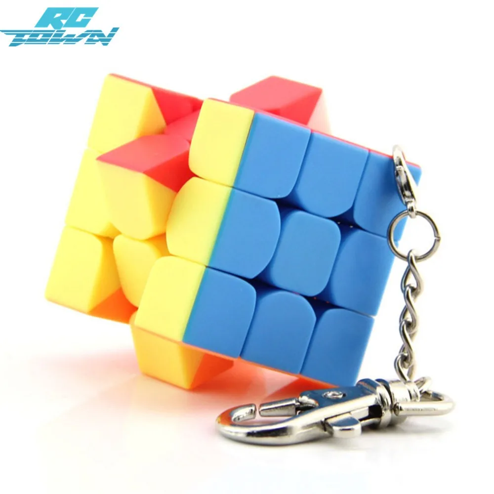 RCtown Mini 3rd order Keychain font b Magic b font font b Cube b font Speed