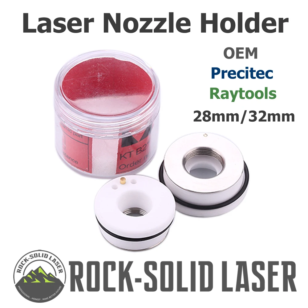 Керамика Лазерная насадка держатель 28 мм/32 мм OEM Precitec Lasermech Raytools KT B2 CON P0571-1051-00001 волоконный лазер режущая головка