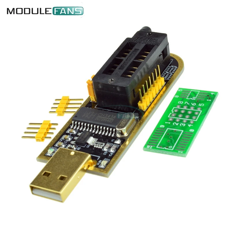 

CH341A LCD Flash USB Programmer Series Module Board 24 EEPROM Writer 25 SPI Routing BIOS 24 25 Series