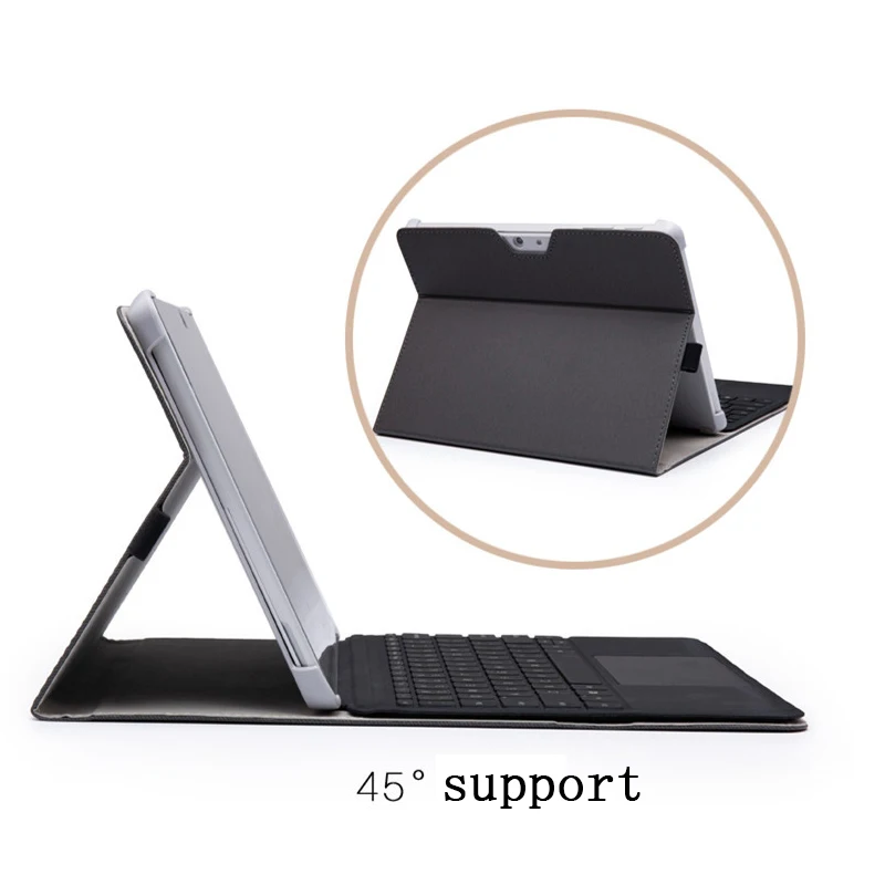 Чехол книжка с подставкой для Microsoft Surface Go Pro 4 5 6 12 3 чехол из искусственной кожи