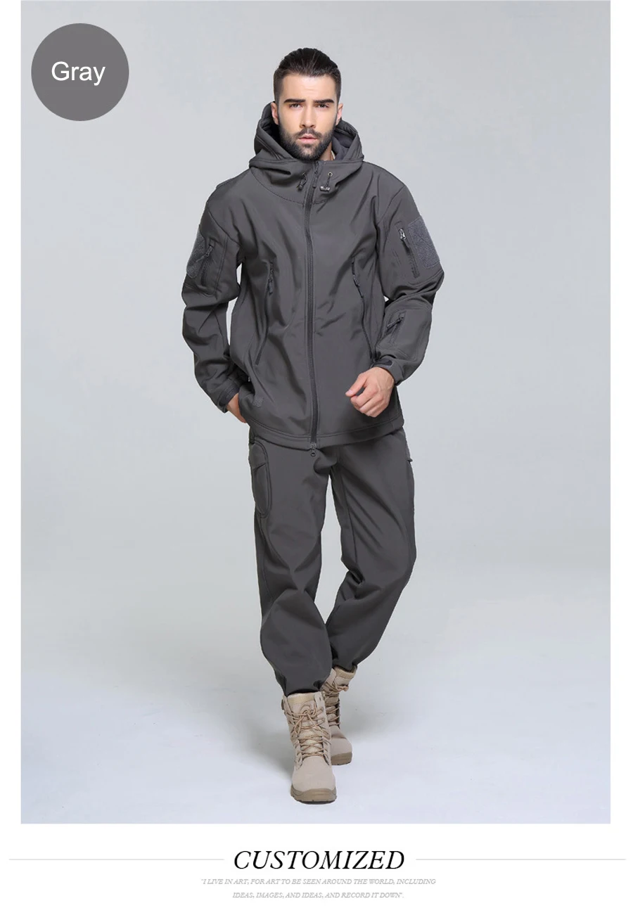 Ice Winter Suit Fly Fishing Clothes Camouflages Men (12)
