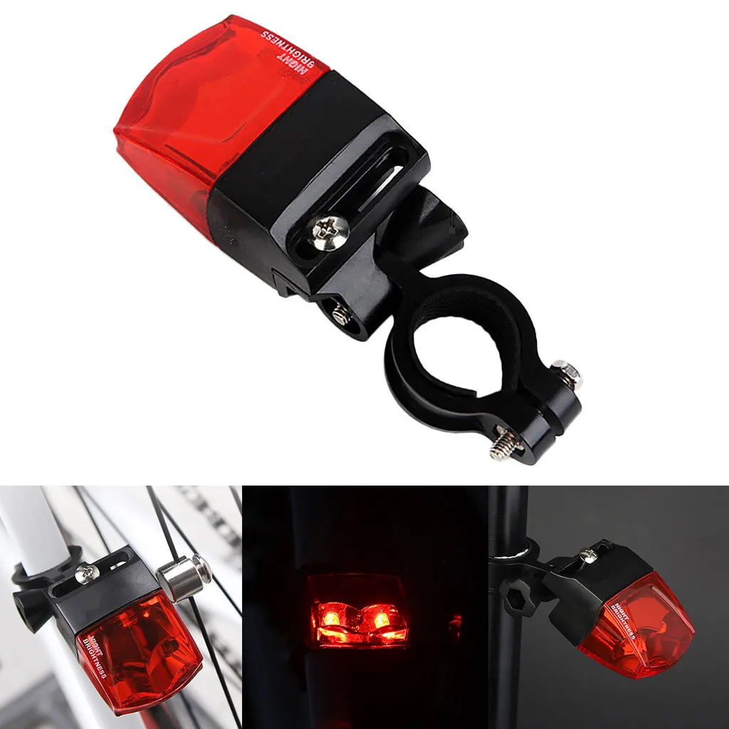 Best Induction Tail Light Bike Bicycle Warning Lamp Magnetic Power Generate Taillight Light lantern Smart Brake Sensor Taillights 0