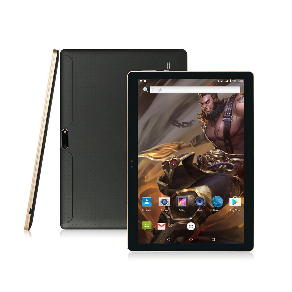 2018 Android tablet 10 inch Octa Core 3G WCDMA 4GB RAM 64GB ROM 1280*800 IPS Dual Cameras Android 7.0 GPS Tablets 10.1 GIFT