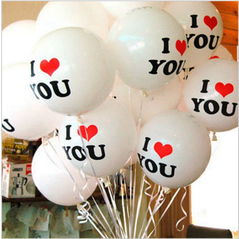 10-stks-12-inch-Romantische-Parel-Latex-I-LOVE-YOU-Ballonnen-Kerst-Verjaardag-Bruiloft-Decoratie-Zomer