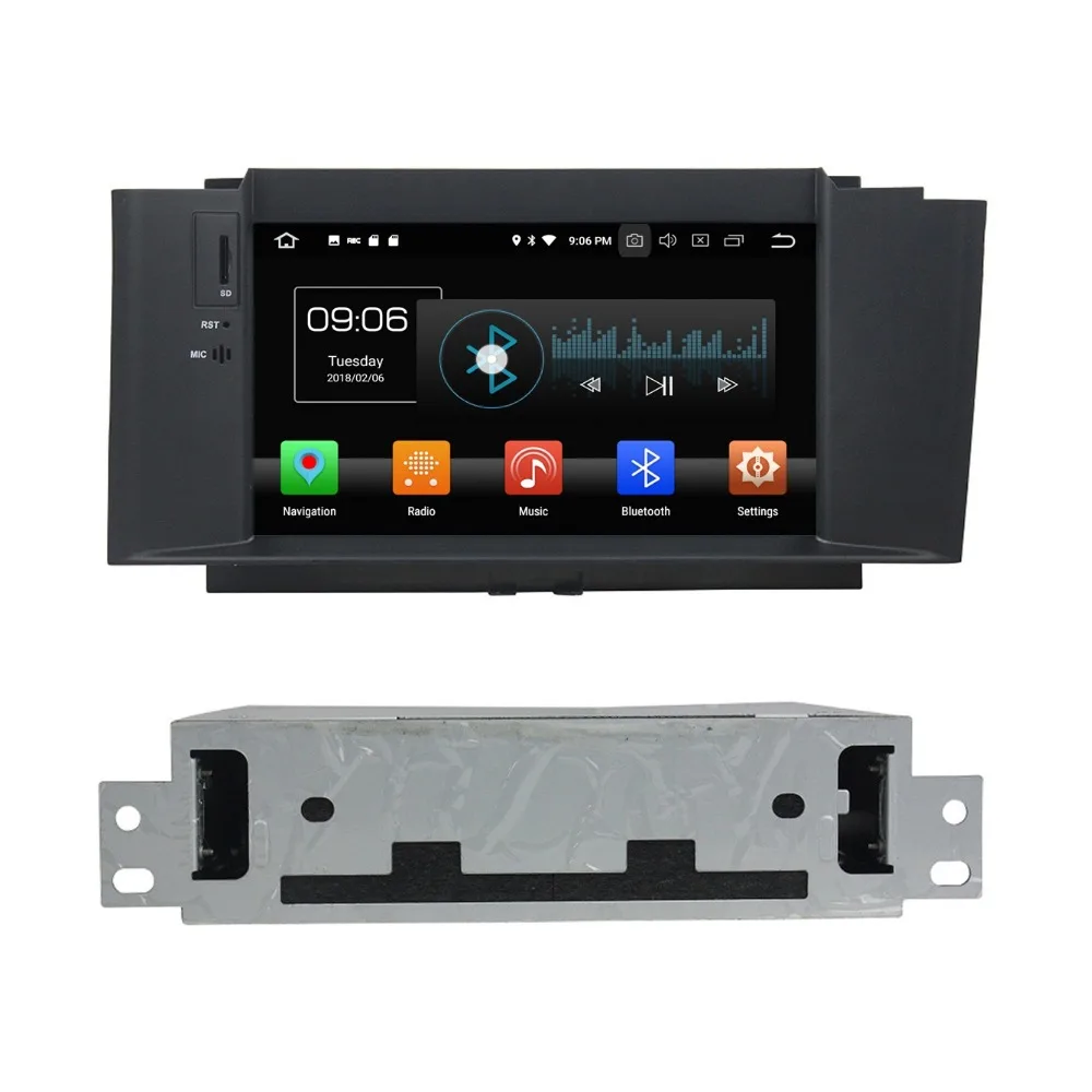 Flash Deal 4GB+32GB Octa Core 7" Android 8.0 Car Audio DVD GPS Navigation for Citroen C4 2012 2013 2014 Car Radio WIFI Bluetooth USB DVR 2