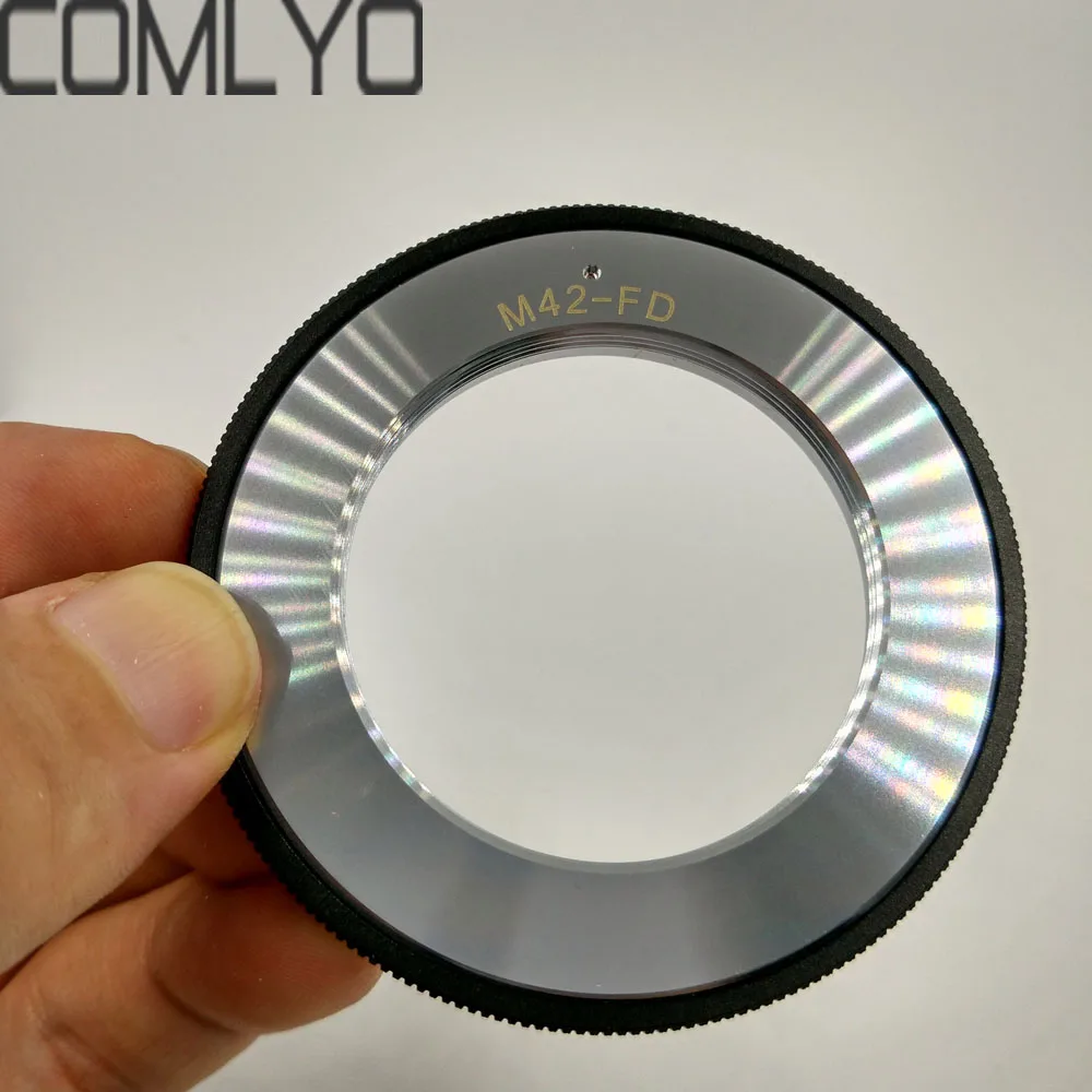 

Newest COMLYO Lens Adapter M42 Camera Lens camera Adapter to Canon FD mount adapter A-1 AE-1 Camera Accessories Free Shipping