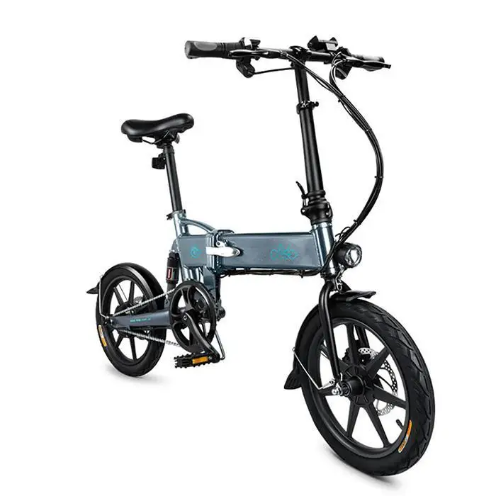 Excellent Aluminum Alloy Folding Electric Bicycle With Pedals 250W D2 Casual, Travel, Outdoor, etc Hub Motor EU Plug 8