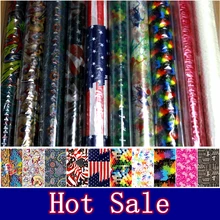 0.5m wide Free Shipping Hot Sale US Flag&Graffiti Hydrogarphic Film Water Transfer Printing Film Aqua Print Film Car&Motorcycle
