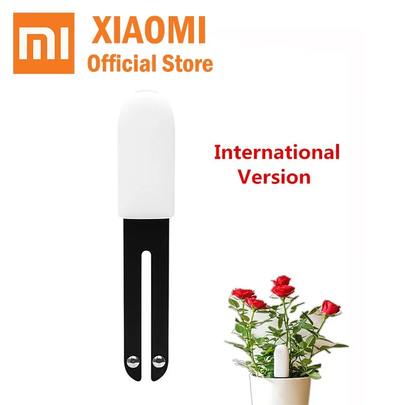 

New Xiaomi Mi flower Monitor Digital Plants Grass Flower sensor Care Soil Water Light Smart Tester Sensor International HHCC