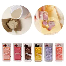 Лето Горячая DIY домашнее мороженое плесень с крышкой двойные отсеки Универсальный дом использование DIY прекрасное мороженое плесень