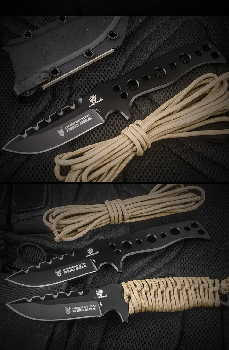 HX на открытом воздухе D178 нож для выживания полевая Самозащита инструмент для переноски открытый Тактический специальный нож мужской подарок тактические ножи для выживания