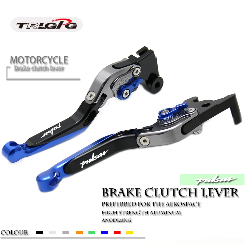 Short Brake Clutch Levers For BAJAJ Pulsar 200 NS all years Anodizing finished