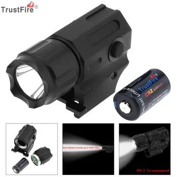 

TrustFire Waterproof G03 XP-G R5 LED 210LM Tactical Flashlight Military Weapon Lights with 2 Modes Light + CR2 3V 750mAh Battery