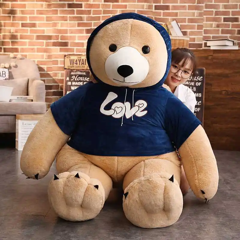 jumbo pop polar bear doll plush toy hugging bear stuffed doll pillow large cartoon fat bear toys for girlfriend gift DY50437 (5)