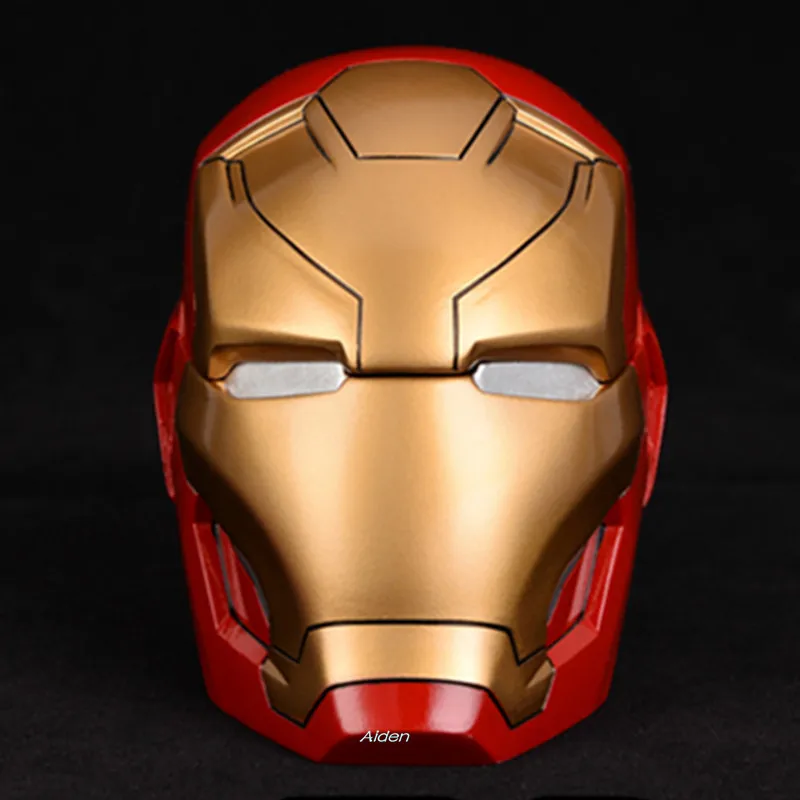 

5" The Avengers Superhero Iron Man Creative Round Ashtray Storage Box GK Action Figure Collectible Model Toy BOX 13CM B468
