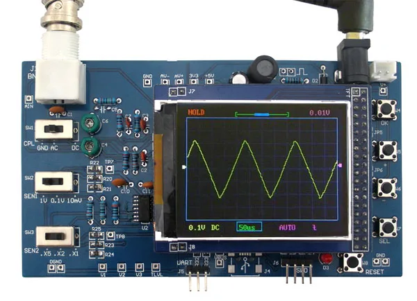 2016 Brand NEW 1PCS DSO138 2.4" TFT Digital Oscilloscope