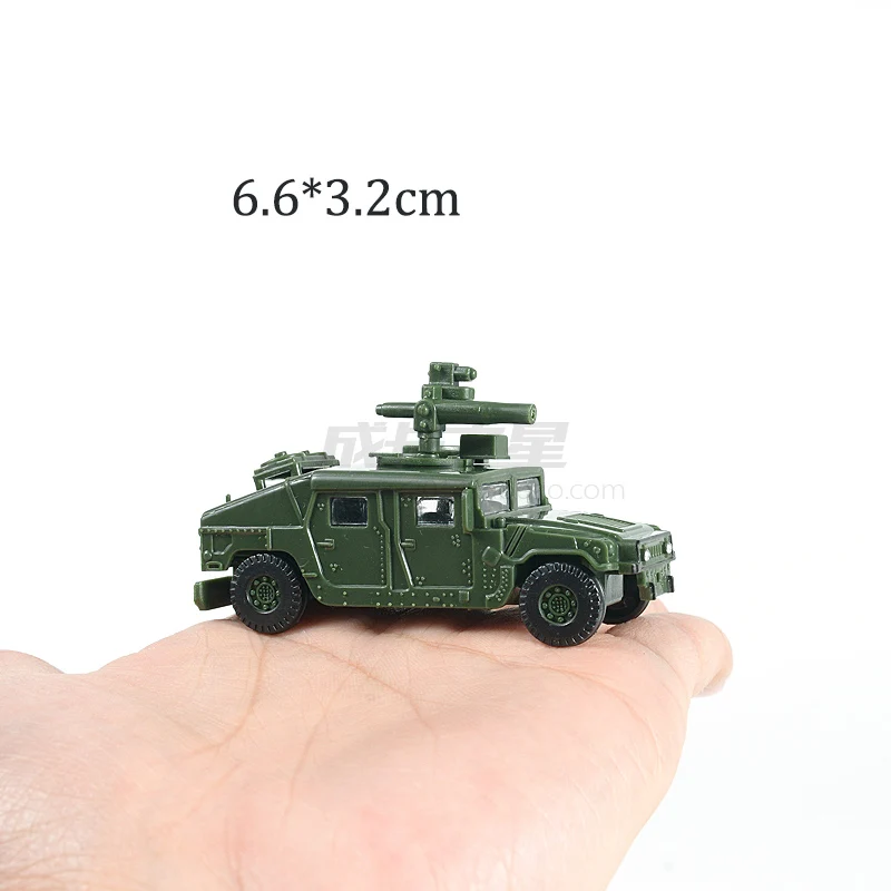 1: 72 4D Hummer ракеты молния грузовик бесплатная клей собрать модель Военная Униформа детей подарок-игрушка для мальчика