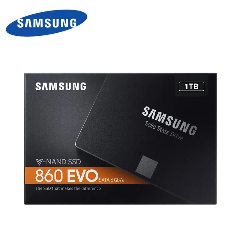 

SAMSUNG HDD 2.5 Inch 860 EVO SSD 120gb 250gb 500gb 1TB Internal Solid State Disk SATA3 NAND Hard Drive MLC Desktop PC Laptop